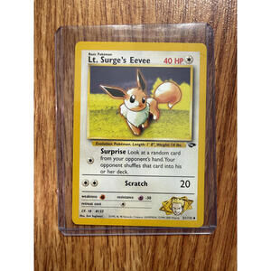 Pokemon - Single Trading Card Lt. Surge's Eevee 51/132 - Normal